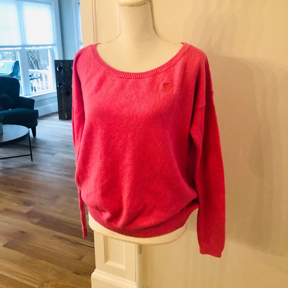 Hot pink Abercrombie sweater